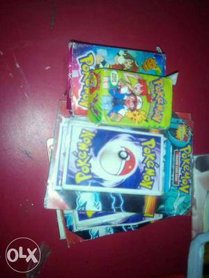 All types of pokemon cards available in chief