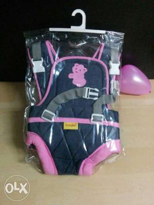 Baby Carrier New Blue and Pink Color.