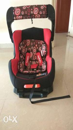 Baby car seater Sun baby Brand.. 1 year old.. only once