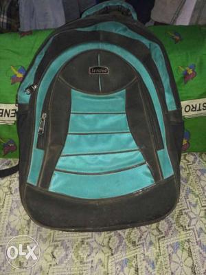 Black And Green Backpack Bag