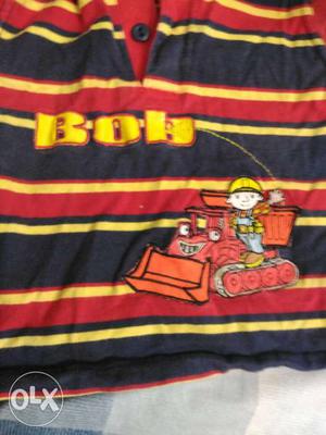 Boy Tshirt for 2 to 3 years.. Bob the Builder