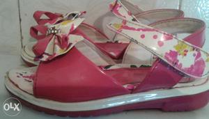 Catbird girls pink sandals size 12 available for