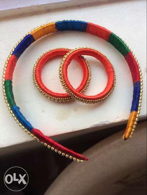 Children bangless and head band