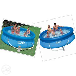 INTEX Inflatable Swimming Pool with Electric Air