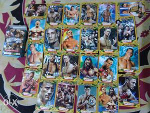 Limited edition wrestling cards Ver very Unique