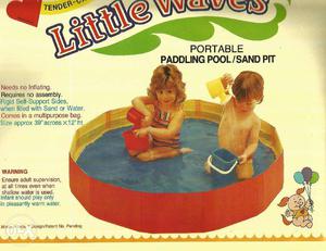 Little Child Waves {Protable)Paddling Pool