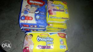 Mamy Poko Pants Large Size Diapers Total 120