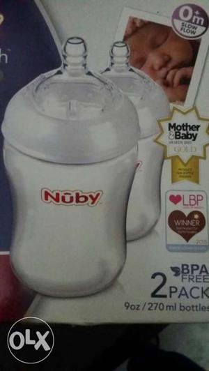 Nuby set of 2 bottles purchased from London for 0