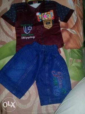 Pair of a kids wear(unwanted gift) new pair