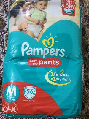 Pampers baby dry pants - Medium Size - 56. By