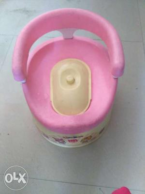 Pink And Beige Potty Trainer