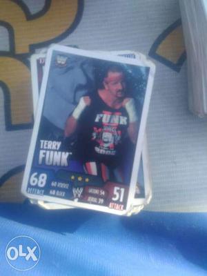 Terry Funk Wwe Trading Card
