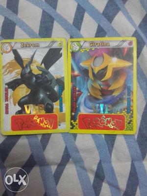 Zekrom And Giratina Pokemon Trading Cards