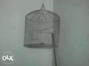 1 month used bird cage