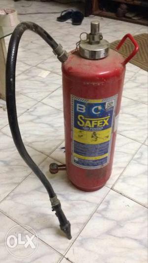 10 KG empty gas extinguisher; Gas Catridge- 200gms