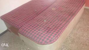 2 Red And Black Mattress