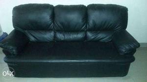 Black beauty sofa 3+1+1 comfortable seating