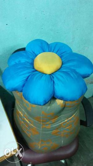 Blue Flower Plush Toy