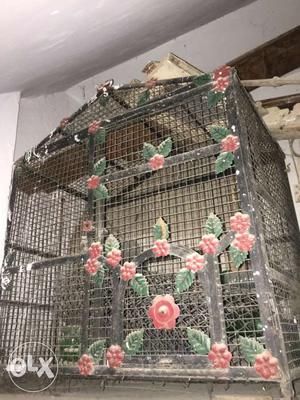 Heavy iron cage(pinjra) for birds URGENT SALE