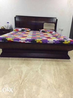 King size (78"X72") bed in good condition with 2