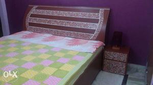 King size brand new bed 7ft×7ft cost .