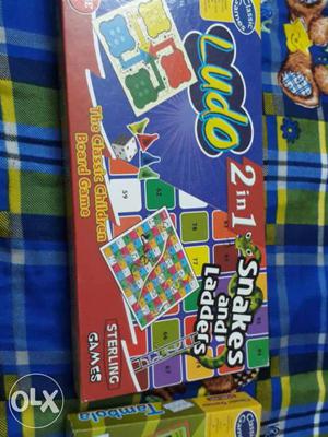 Ludo 2 In 1 Snakes And Ladders Board Game
