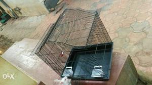 Newsland white 2 rabbit and good cage for sale