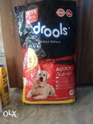 PEDIGREE unpacked 3 packed and one 5 kg and 1.2 kg