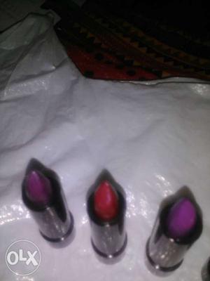 Purple And Red Lipsticks