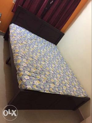 Queen size bed + mattress - urgent sale