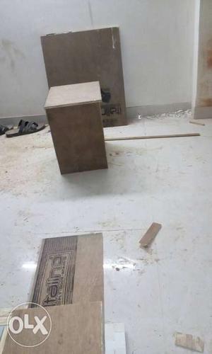 Rectangular Brown Wooden Box