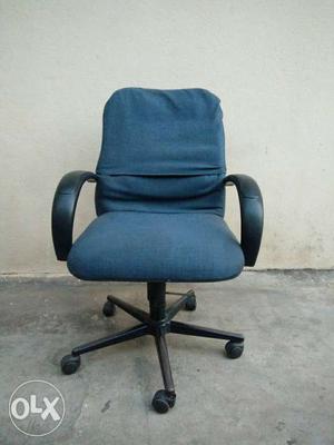 Revolving Blue chair