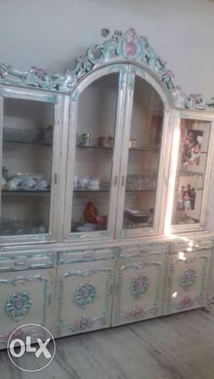 SHOWCASE for drawing room And DINING TABLE.