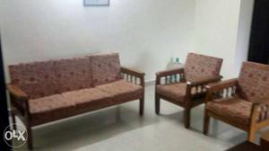 Teak wood 3+1+1sofa set