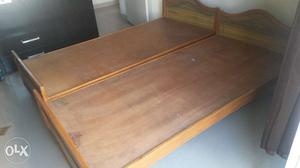 Two single bed with matress