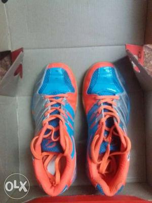 Badminton and running shoes used only for 2