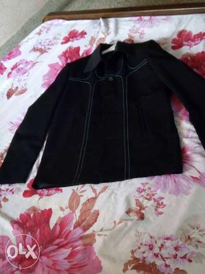 Black Collard Jacket