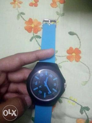 Blue and black Fastrack watch. original genuine
