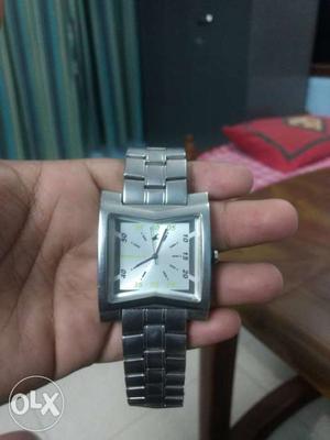 Fastrack Stainless steel watch... worth rupees