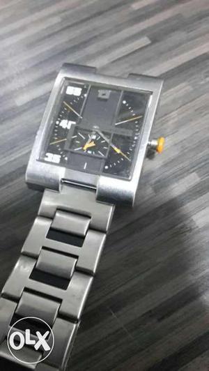 Full stainless steel fastrack watch just 