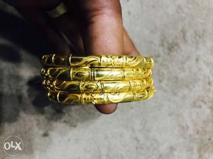 Gold Bangle With Bill 30 gms Brand New