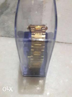 Gold Linked Watch