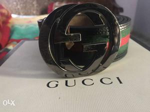 Green And Red Gucci Belt