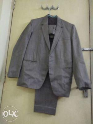 Grey Suit Jacket With Pants