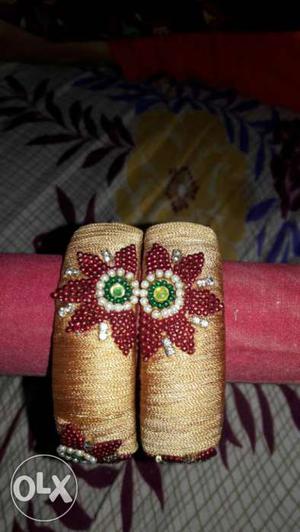 Hand made bangles of nice quality