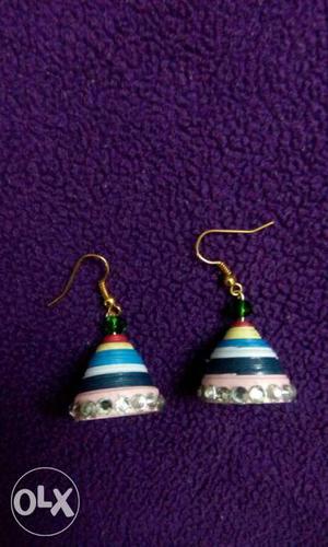 Hand made earring brand new multicolor Jhumka.