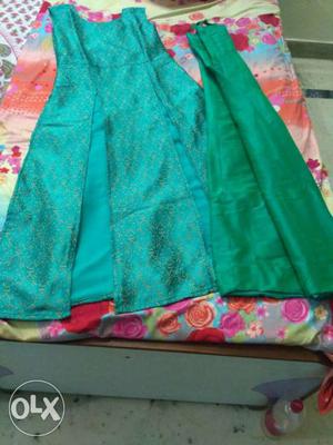 Indian butique skirt and long kurti traditional