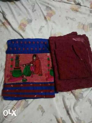 Kutchi bandhi dress with work nd bandh