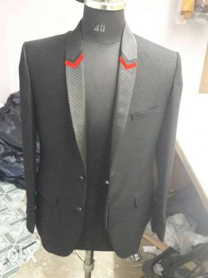 Men's Black Formal Suit