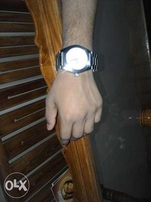 My new fastrack watch buy in  No used and no